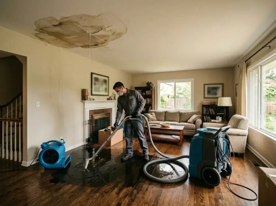 attic-pipe-burst-ceiling-drip-008 — frequently asked questions, Water Damage Restoration & Carpet Care in Pinecrest, FL